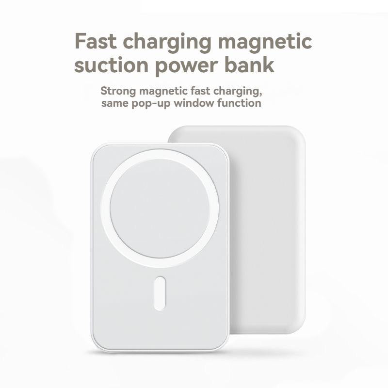 Power Up Your iPhone with the 5000mAh Magnetic Power Bank - Fast Wireless Charging for All iPhone Models!